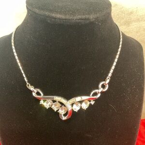 Trifari x Alfred Philippe Silver Necklace